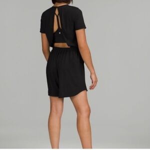 lululemon athletica black romper